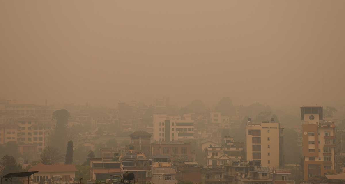 काठमाडौं विश्वकै सर्वाधिक प्रदूषित शहर