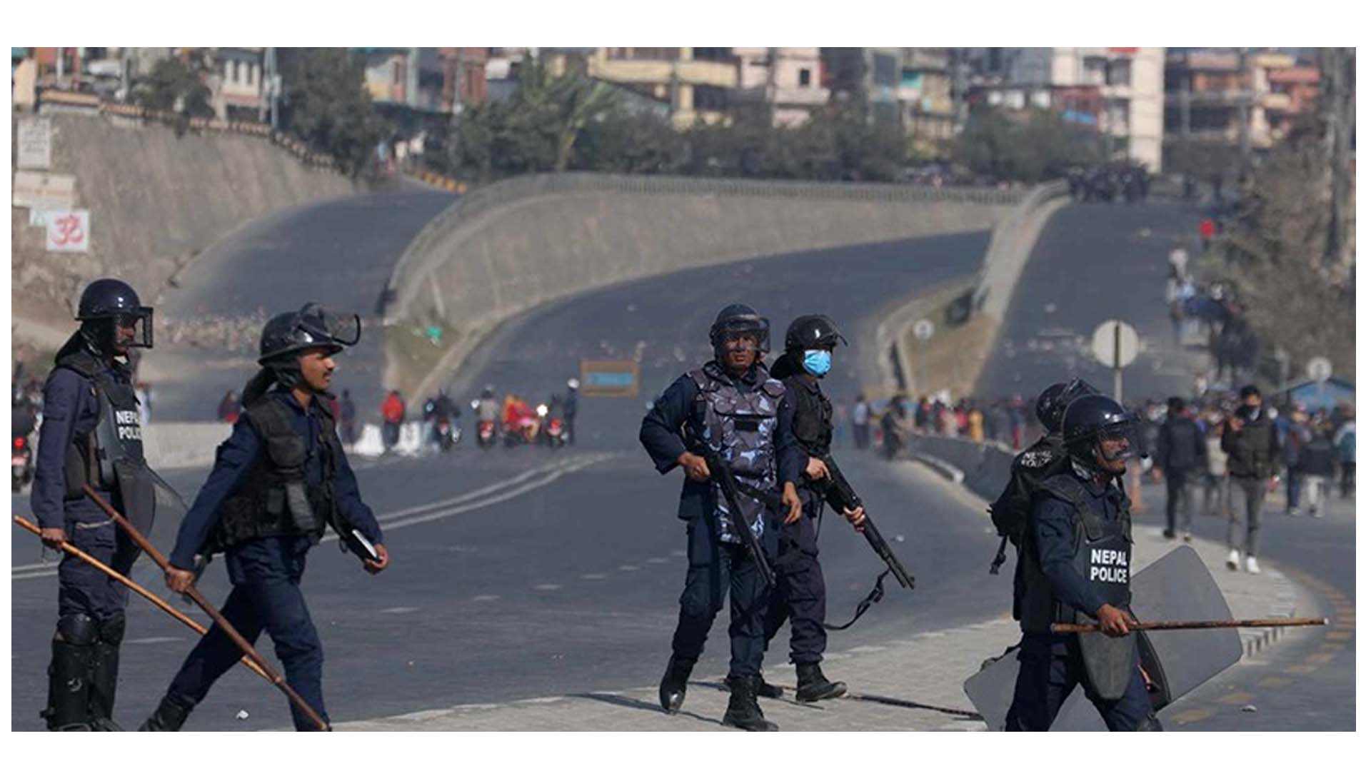 बालकुमारीमा भएको प्रदर्शनमा पक्राउ परेका सबै रिहा